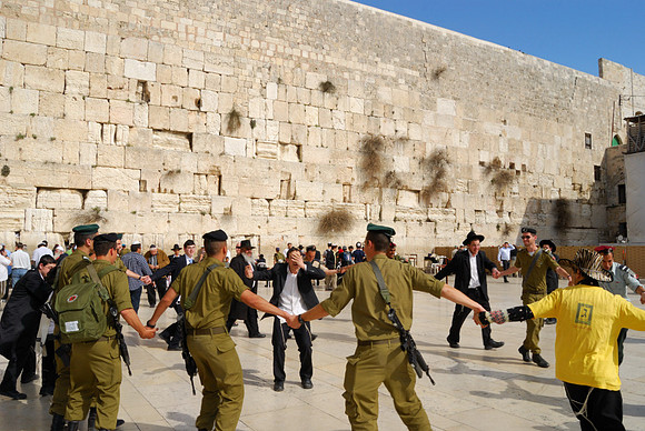 Dancing at the Western Wall