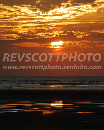 Sunrise at beach
