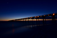 Pier at blue hour