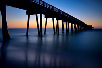 Long Exposure Beach at Sunset