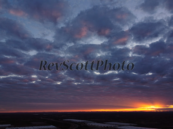 Sunset from the Sky