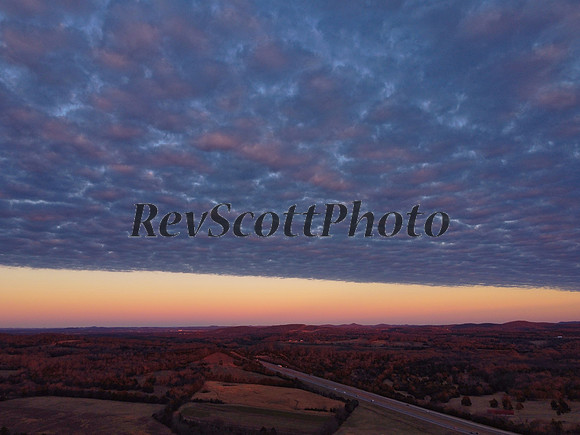Sunset from the Sky