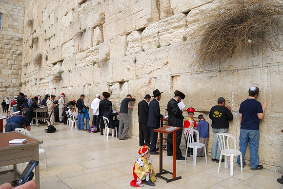 Prayer at the Western Wall